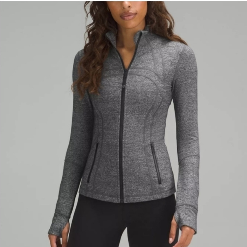 Lululemon Align Jacket in gray full zip size 10